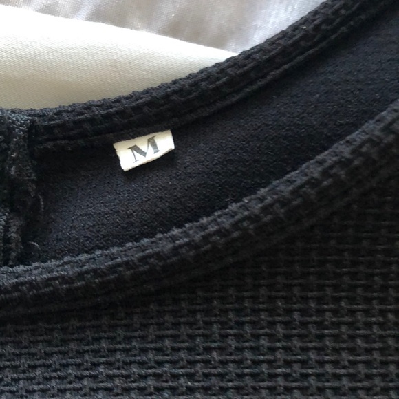 2/30🌻Very Sexy Little Black Dress Long Sleeve M - Picture 6 of 7